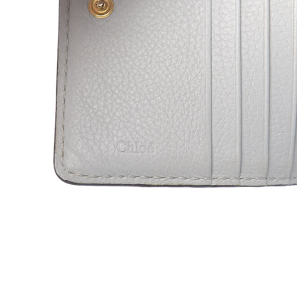 Chloe Grained Calfskin Marcie Square Wallet Atoll Blue 6 of 10