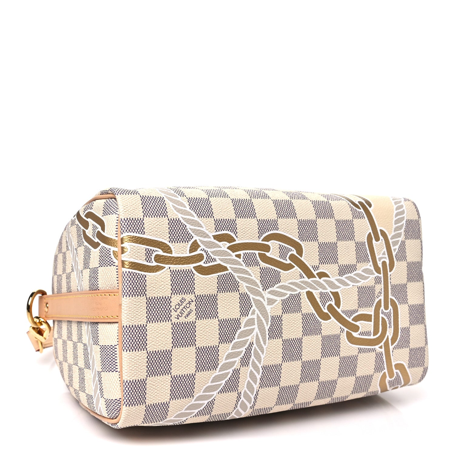 Louis Vuitton Damier Azur Nautical Speedy Bandouliere 25 4 of 9