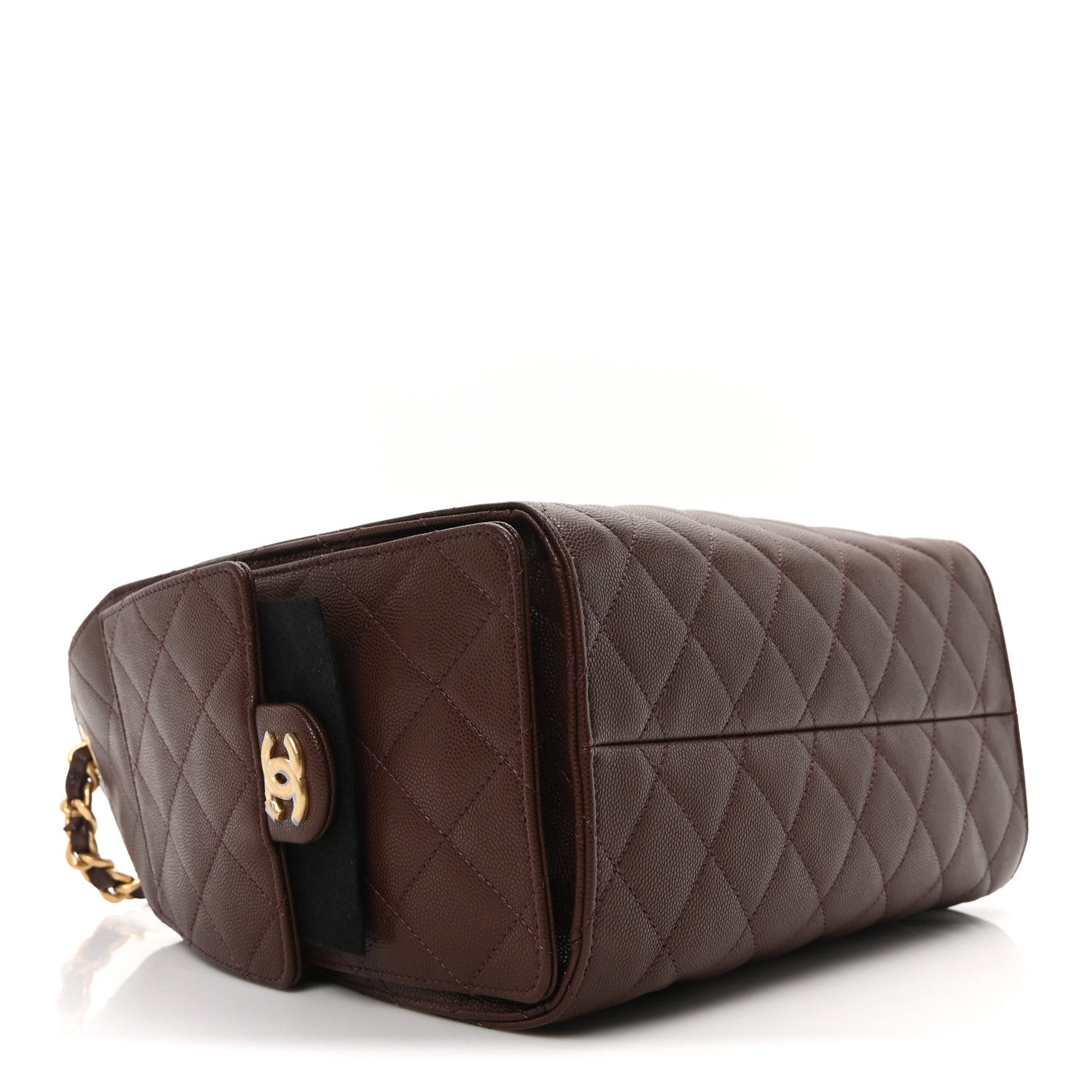 Chanel Caviar Quilted Small Chanel 25 Handbag Dark Brown 4 of 10