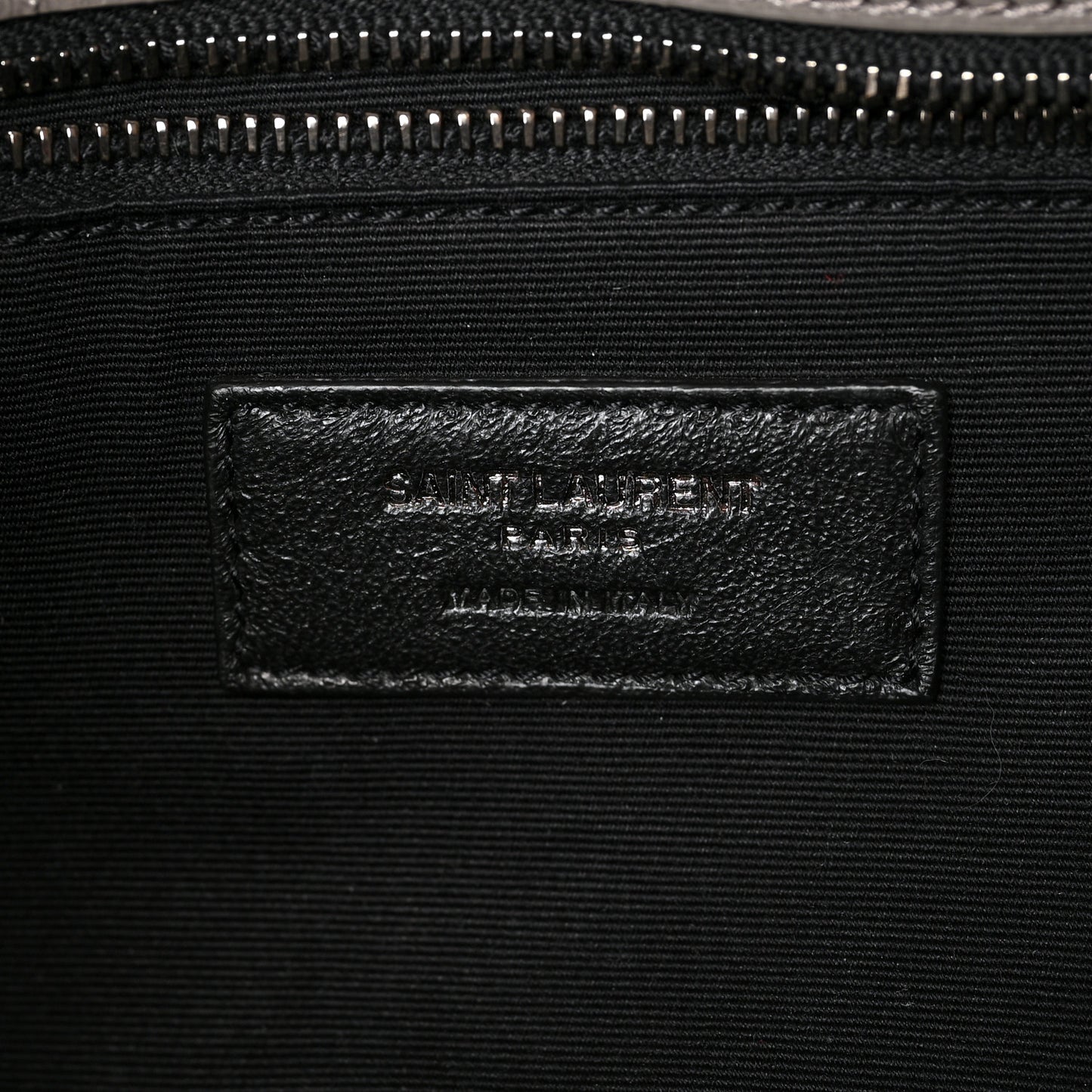 Crinkled Calfskin Matelasse Monogram Medium Niki Chain Satchel Fog