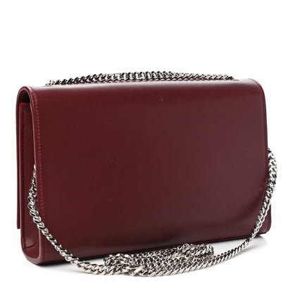 Saint Laurent Smooth Calfskin Medium Classic Monogram Kate Tassel Satchel Rouge Legion 3 of 10