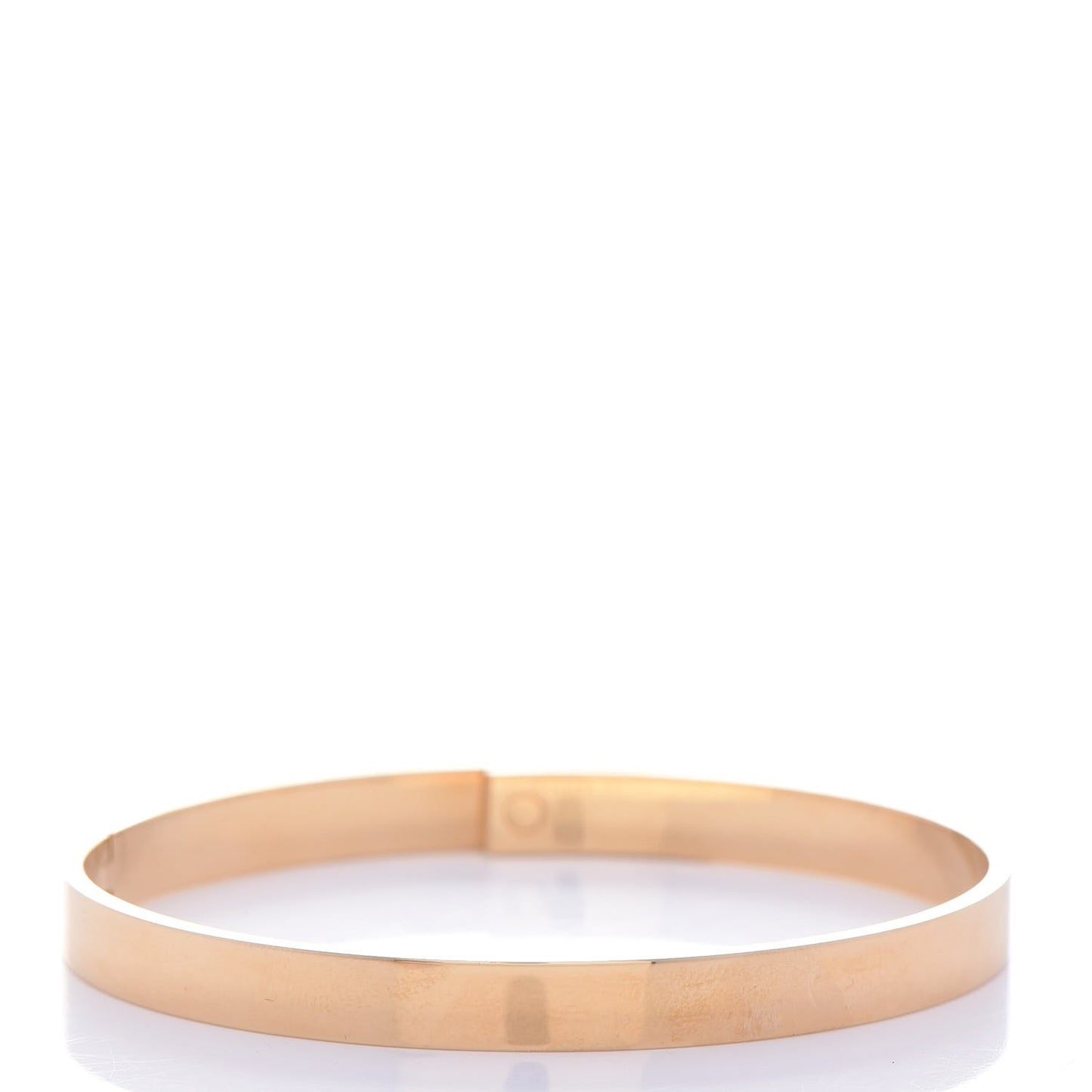 18k Yellow Gold Diamond Kelly PM Bangle Small