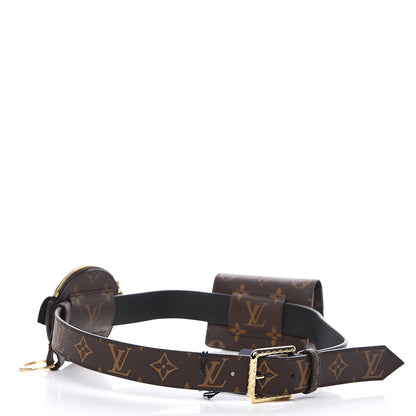 Louis Vuitton Monogram 30mm Daily Multi Pocket Belt 80 32 2 of 7