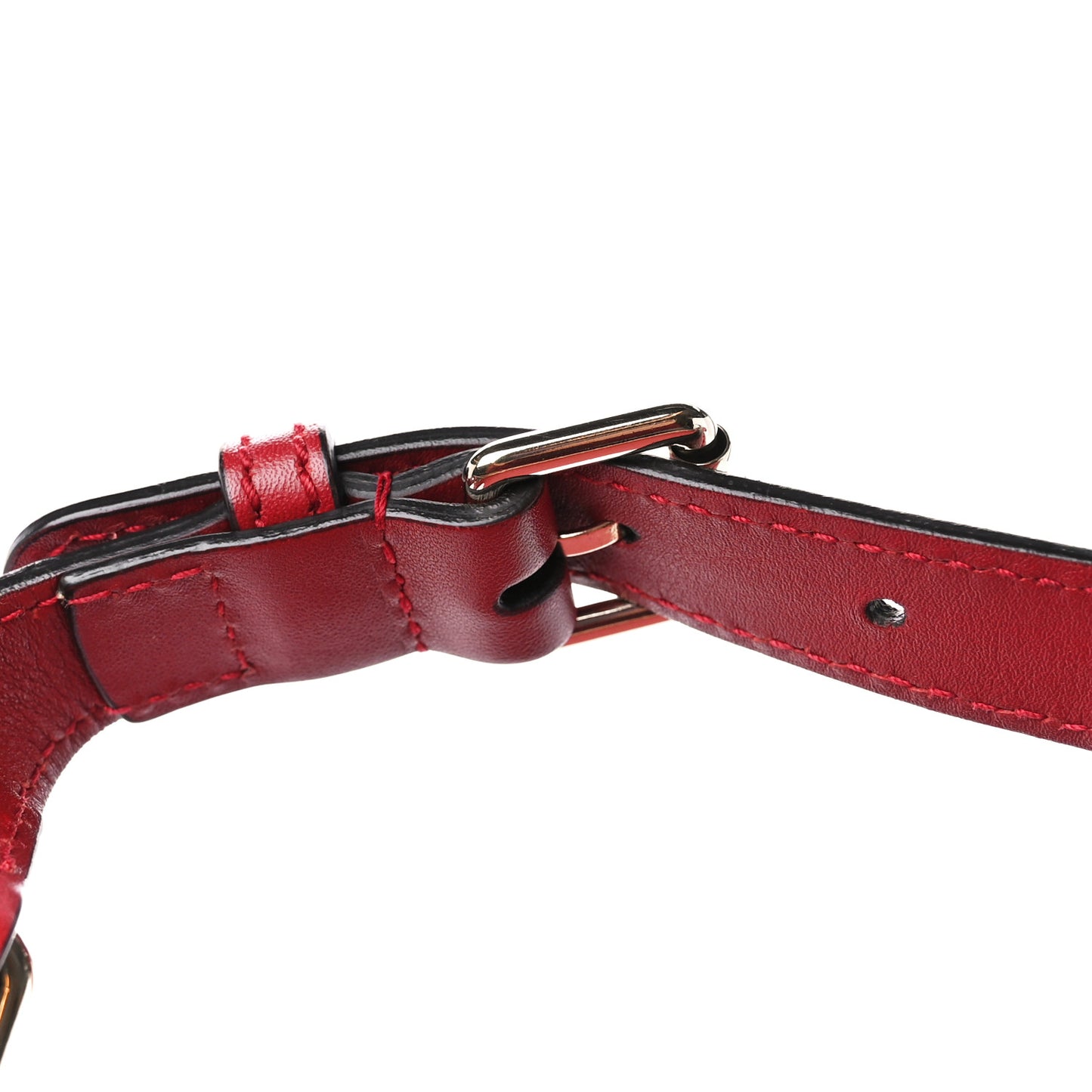 Soft Microguccissima Margaux Shoulder Bag Red