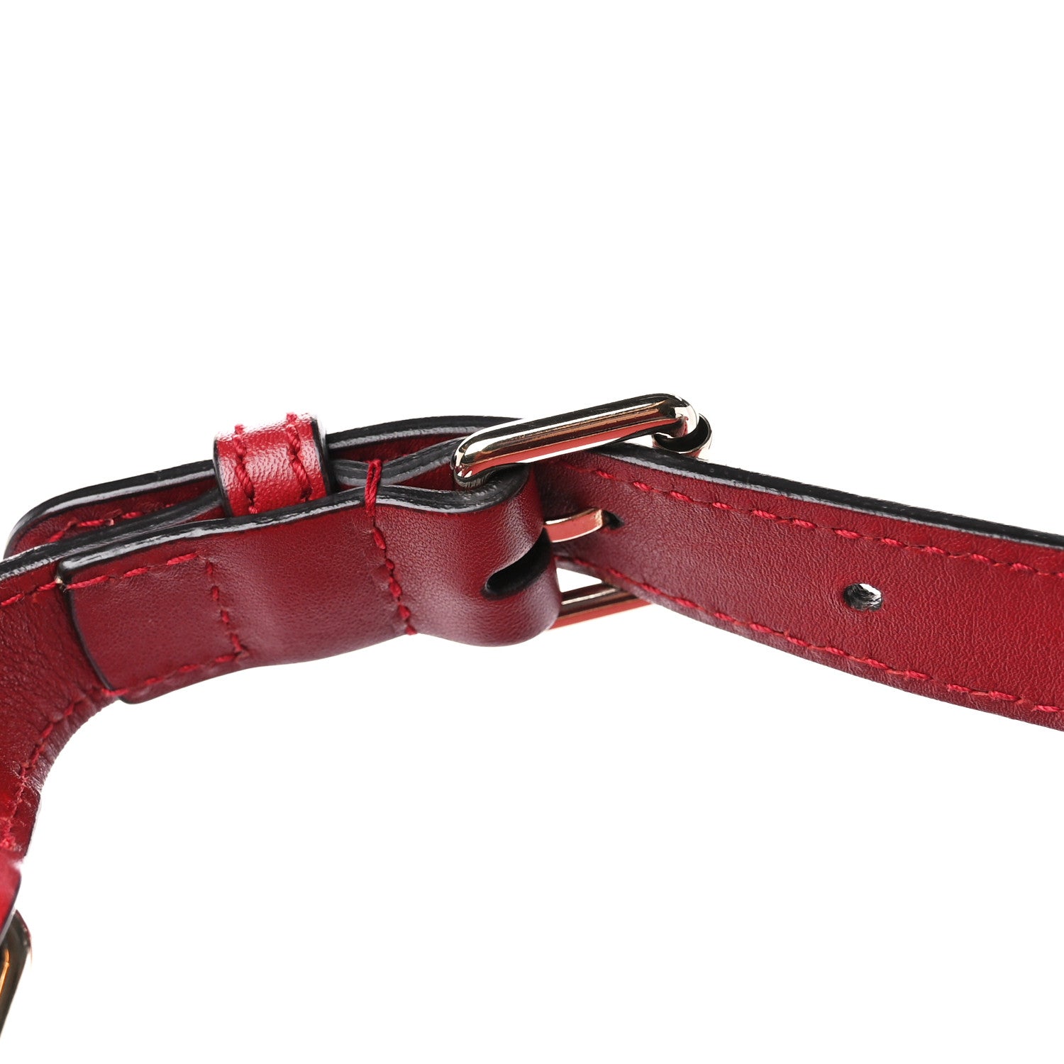 Gucci Soft Microguccissima Margaux Shoulder Bag Red 12 of 14