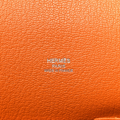 Hermes Taurillon Clemence Jypsiere 28 Abricot 5 of 9