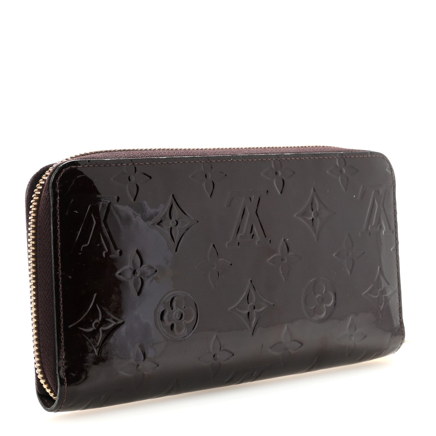 Louis Vuitton Vernis Zippy Wallet Amarante 3 of 7