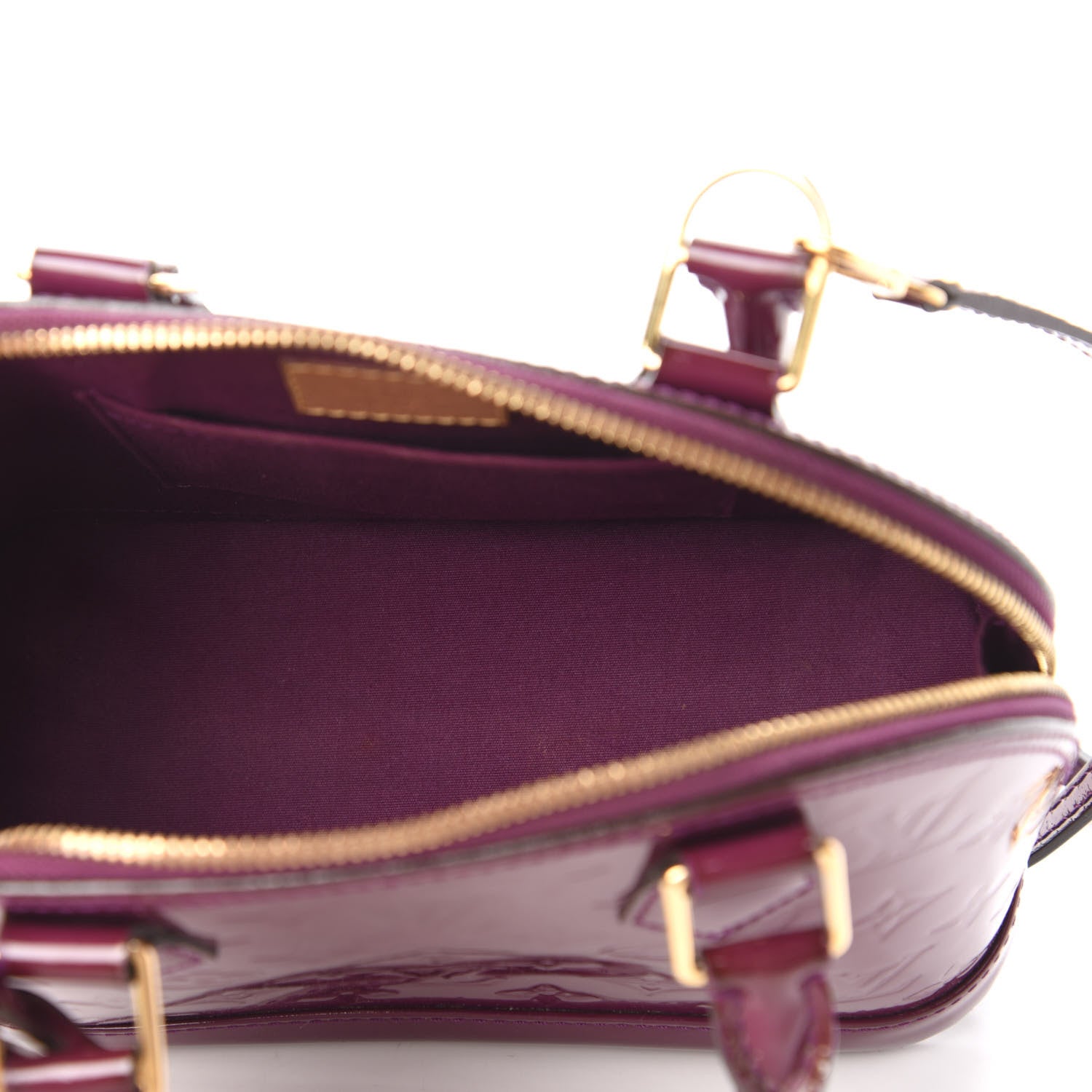 Louis Vuitton Vernis Alma BB Amethyste 5 of 15