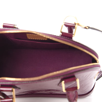 Louis Vuitton Vernis Alma BB Amethyste 5 of 15