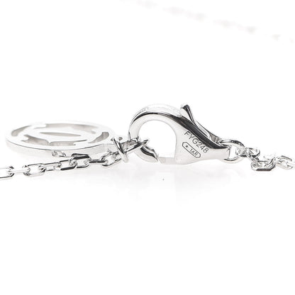 Cartier 18K White Gold Diamond SM D'Amour Pendant Necklace 4 of 7