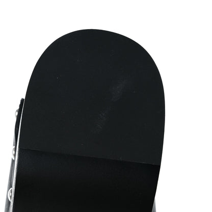 Hermes Calfskin Calya Mules 40 Black 10 of 10