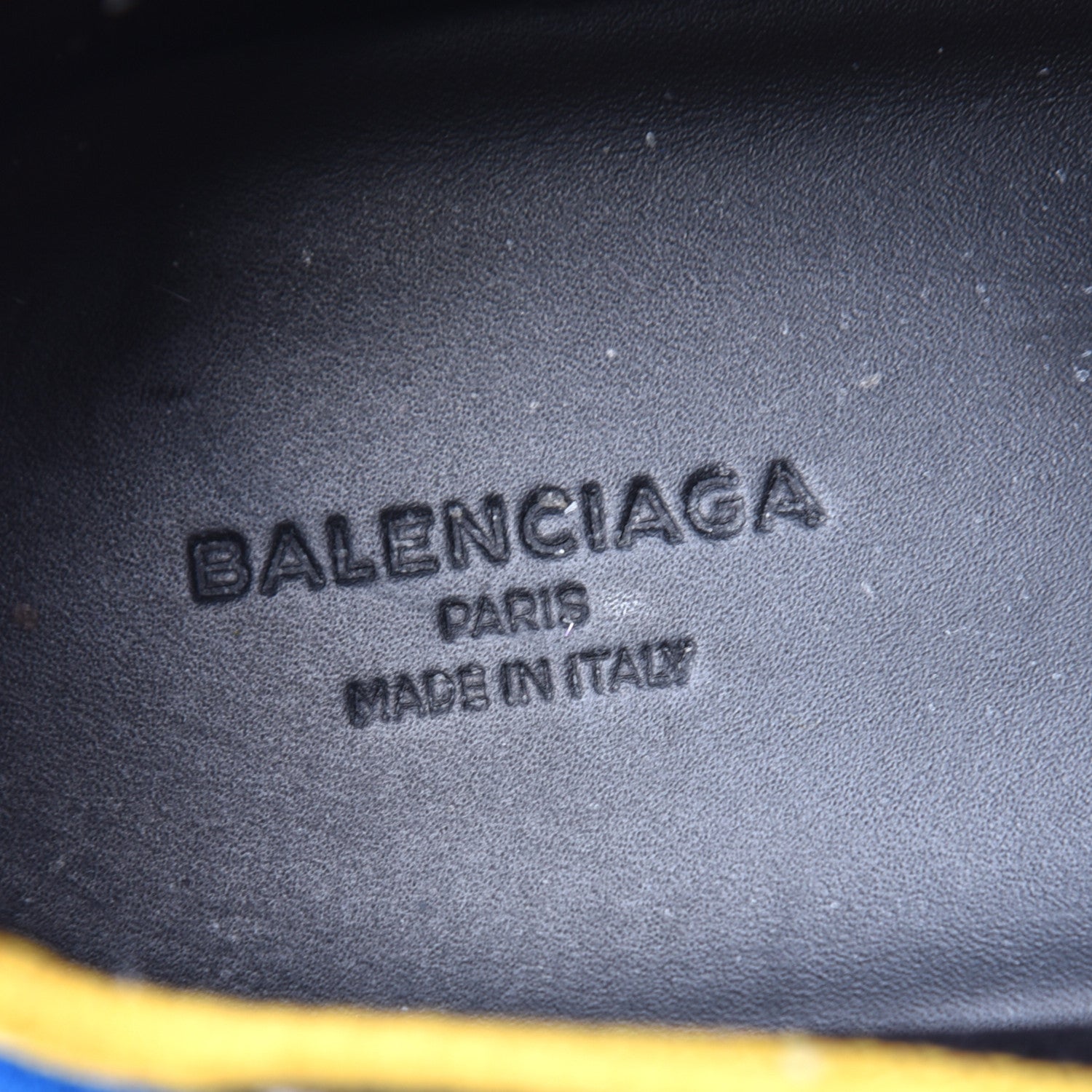 Balenciaga Mesh Calfskin Neoprene Suede Womens Race Runner Sneakers 40 Gris Blue White 7 of 15