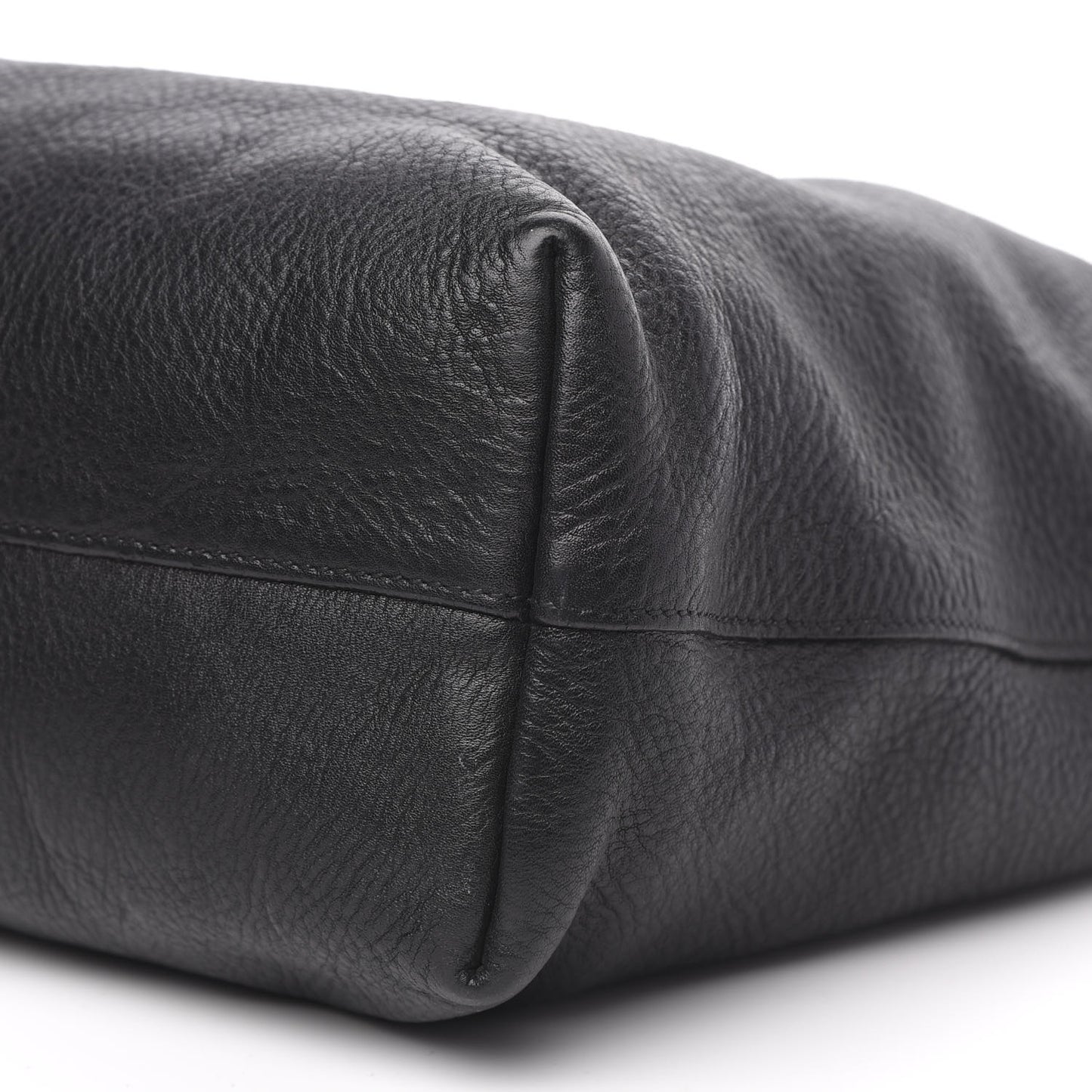 Vitello Daino Tote Black