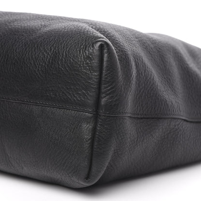 Prada Vitello Daino Tote Black 9 of 13