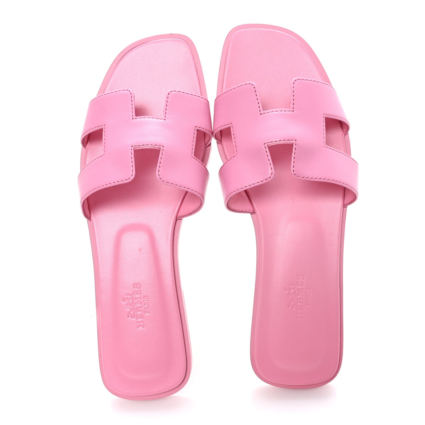 Box Calfskin Oran Sandals 38 Rose Boise
