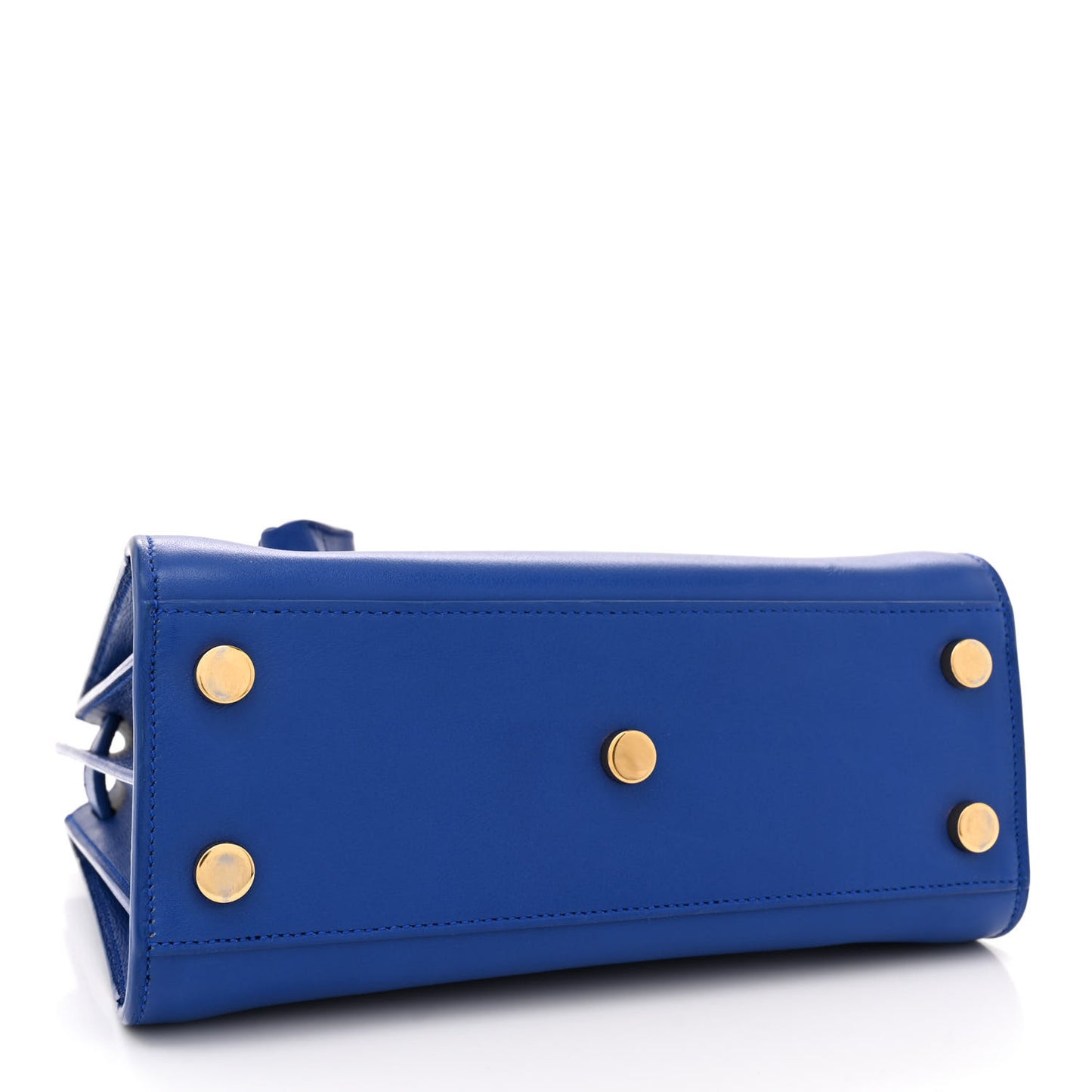 Calfskin Nano Sac De Jour Royal Blue