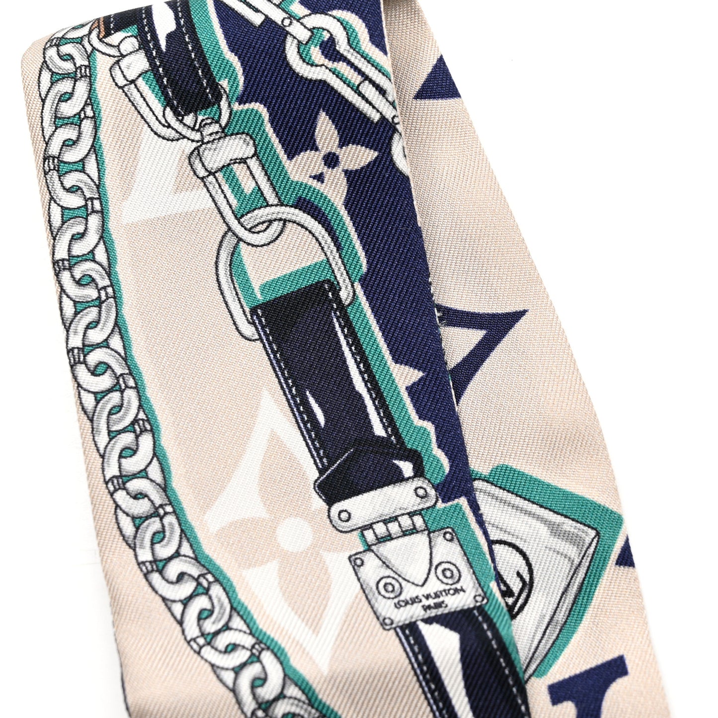 Silk Ultimate Monogram BB Bandeau Bleu Marine