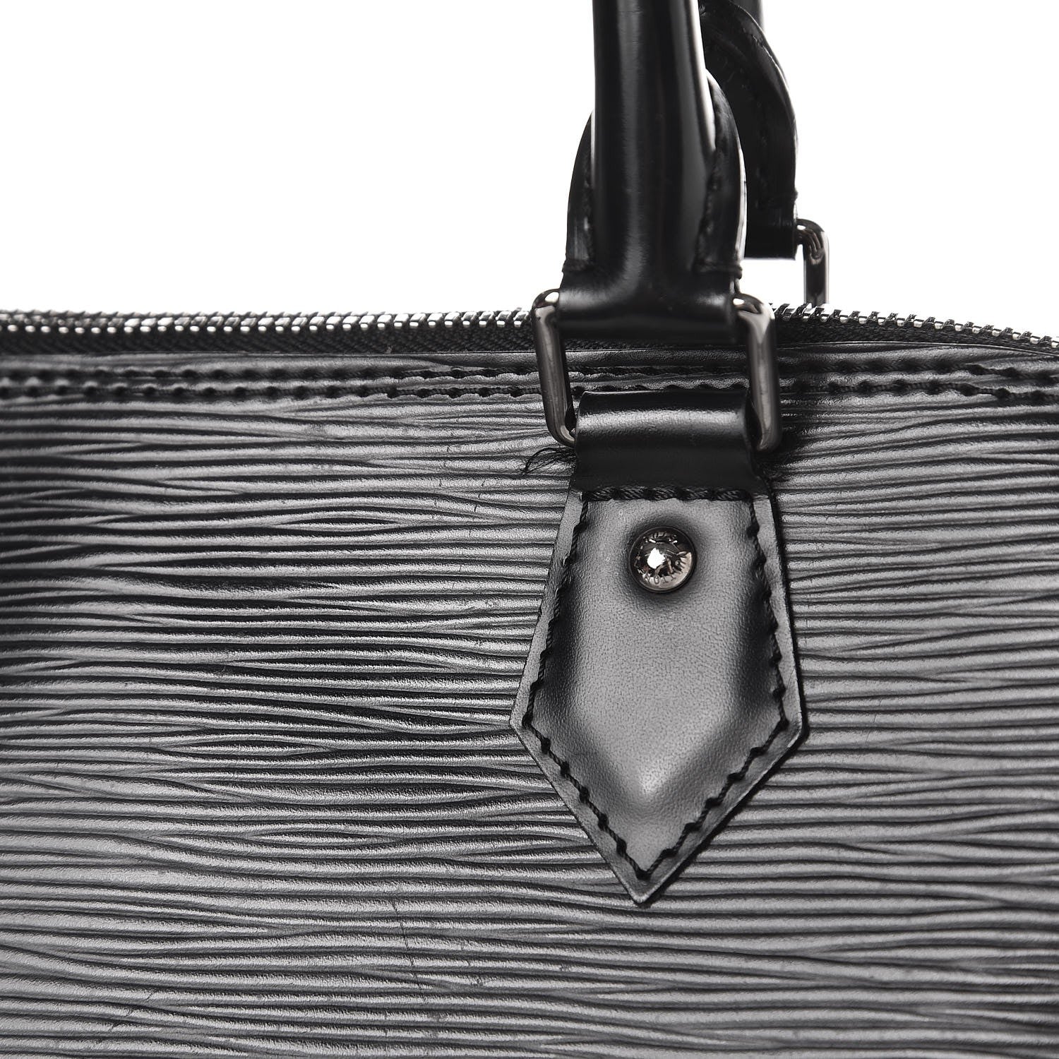 Louis Vuitton Epi Alma MM Black 14 of 14