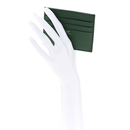 Hermes Evercolor H Sellier Card Holder Vert Moyen 2 of 9