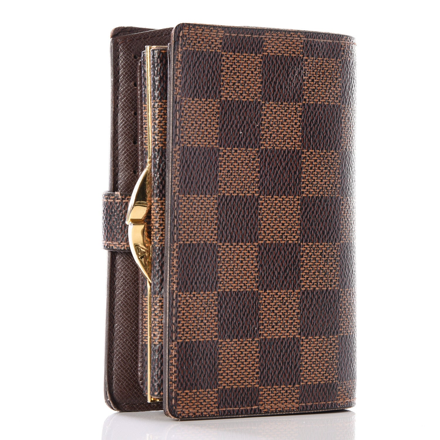 Louis Vuitton Damier Ebene French Purse Wallet 2 of 13