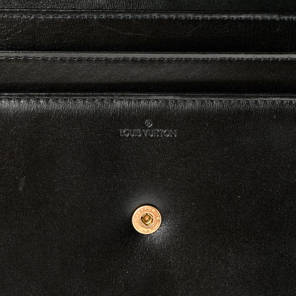 Louis Vuitton Epi Opera Pochette Egee Clutch Black 6 of 9