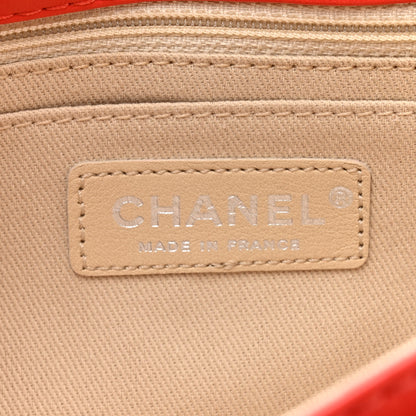 Chanel Lambskin Quilted Medium Icons Secret Label Flap Coral 6 of 12