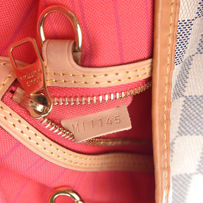 Louis Vuitton Damier Azur Delightful PM Pink 7 of 12