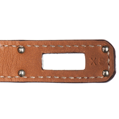 Hermes Tadelakt Kelly Double Tour Bracelet XS Rubis 7 of 7
