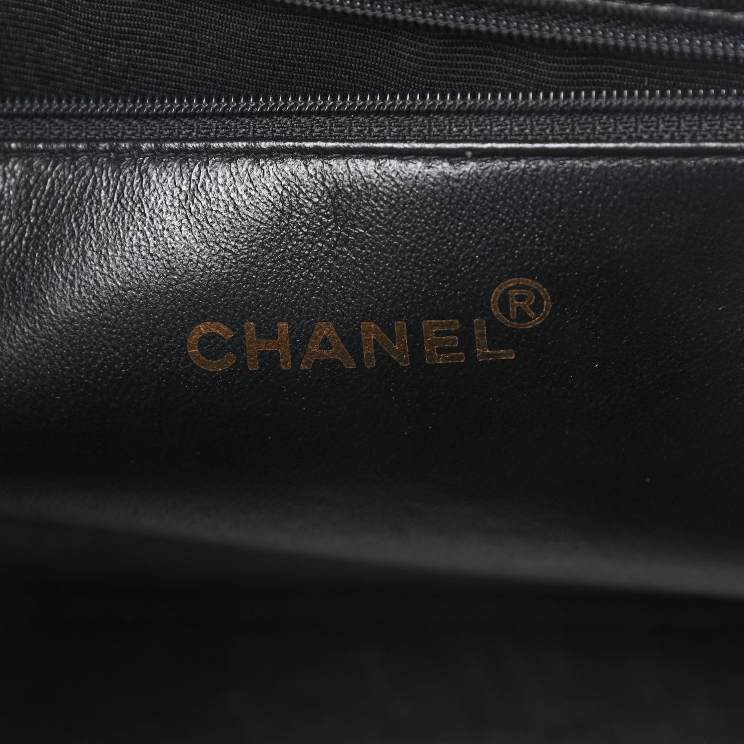 Chanel Patent Quilted Grand Shopping Tote GST Black 6 of 15