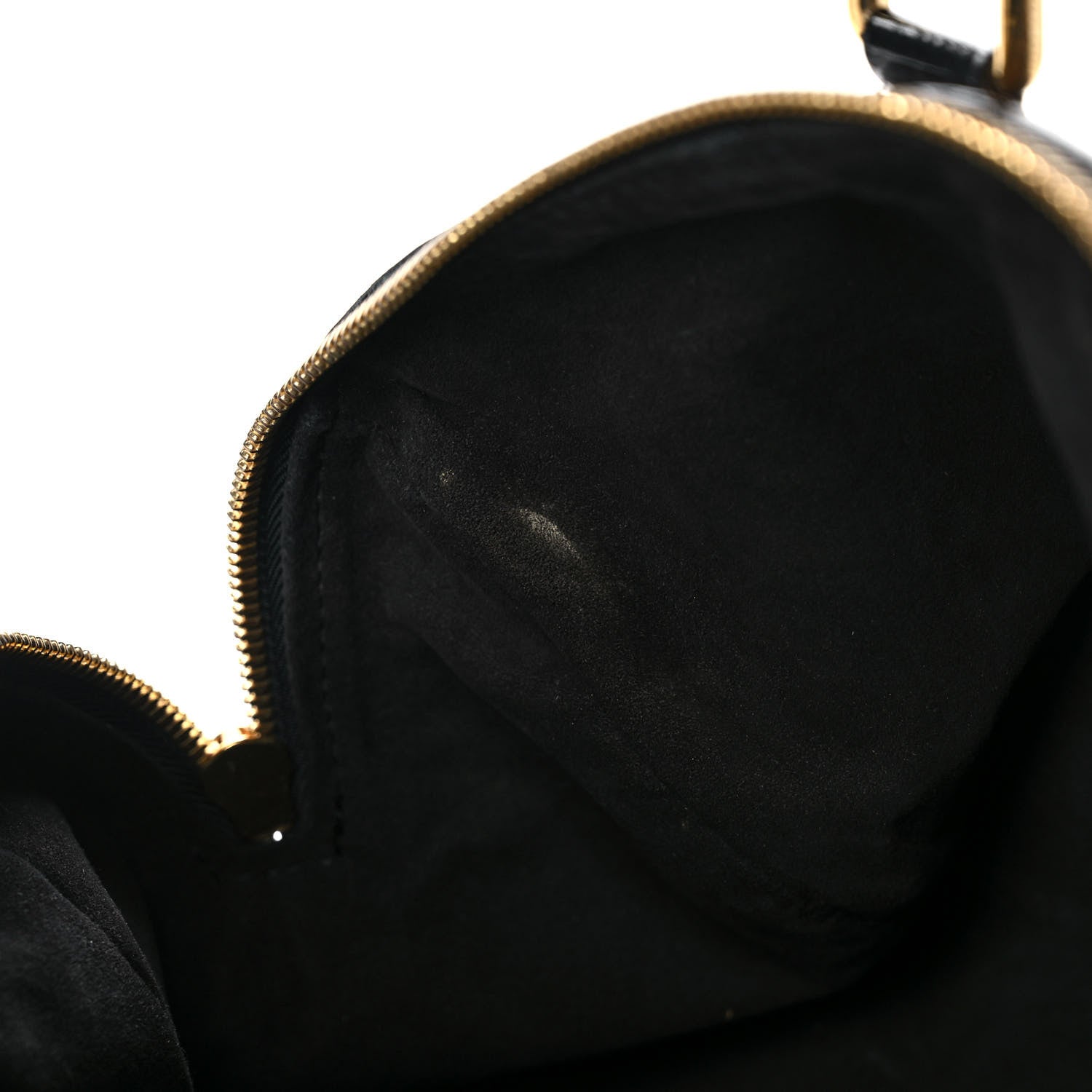 Louis Vuitton Cuir Patent Embossed Monogram Stephen Bag Grey 16 of 16