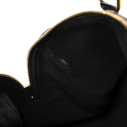 Louis Vuitton Cuir Patent Embossed Monogram Stephen Bag Grey 16 of 16