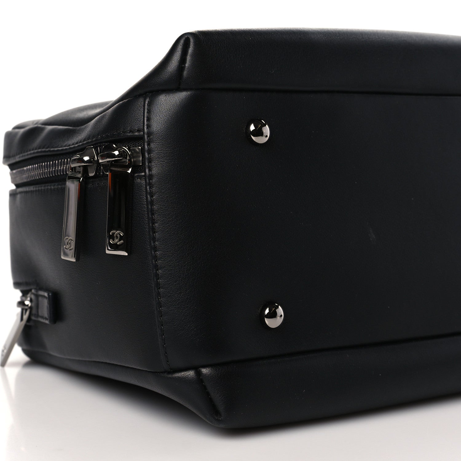 Chanel Calfskin Small Trendy CC Bowling Bag Black 8 of 9