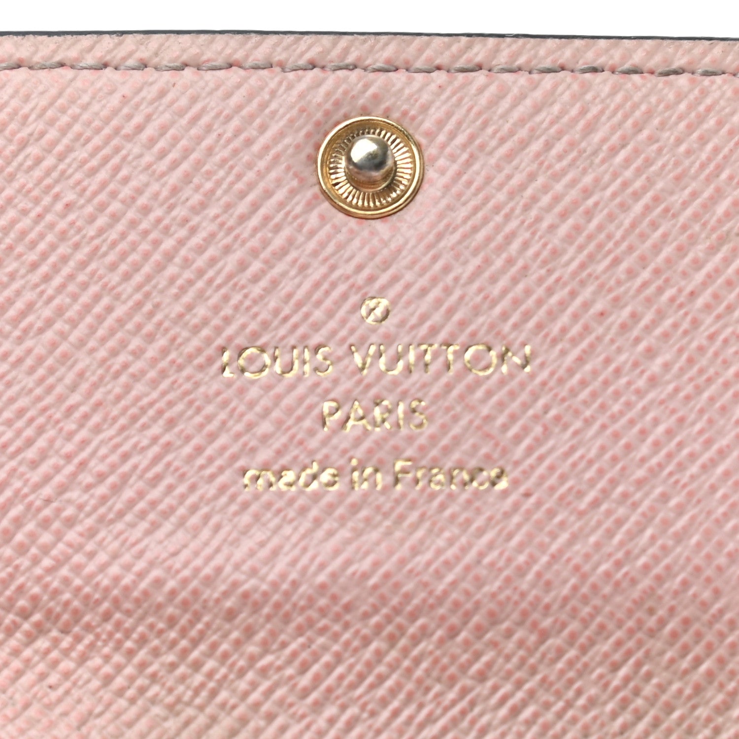 Louis Vuitton Damier Ebene Multicles 6 Key Holder Rose Ballerine 6 of 7