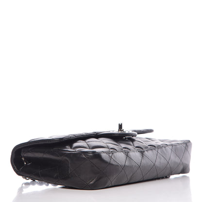 Chanel Lambskin Quilted East West Flap Black 4 of 10