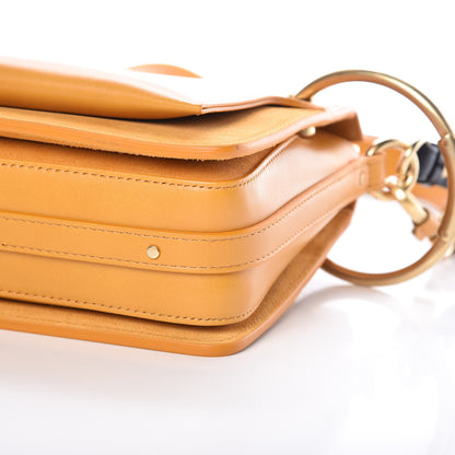 Chloe Calfskin Suede Small Roy Bag Burning Camel 6 of 10