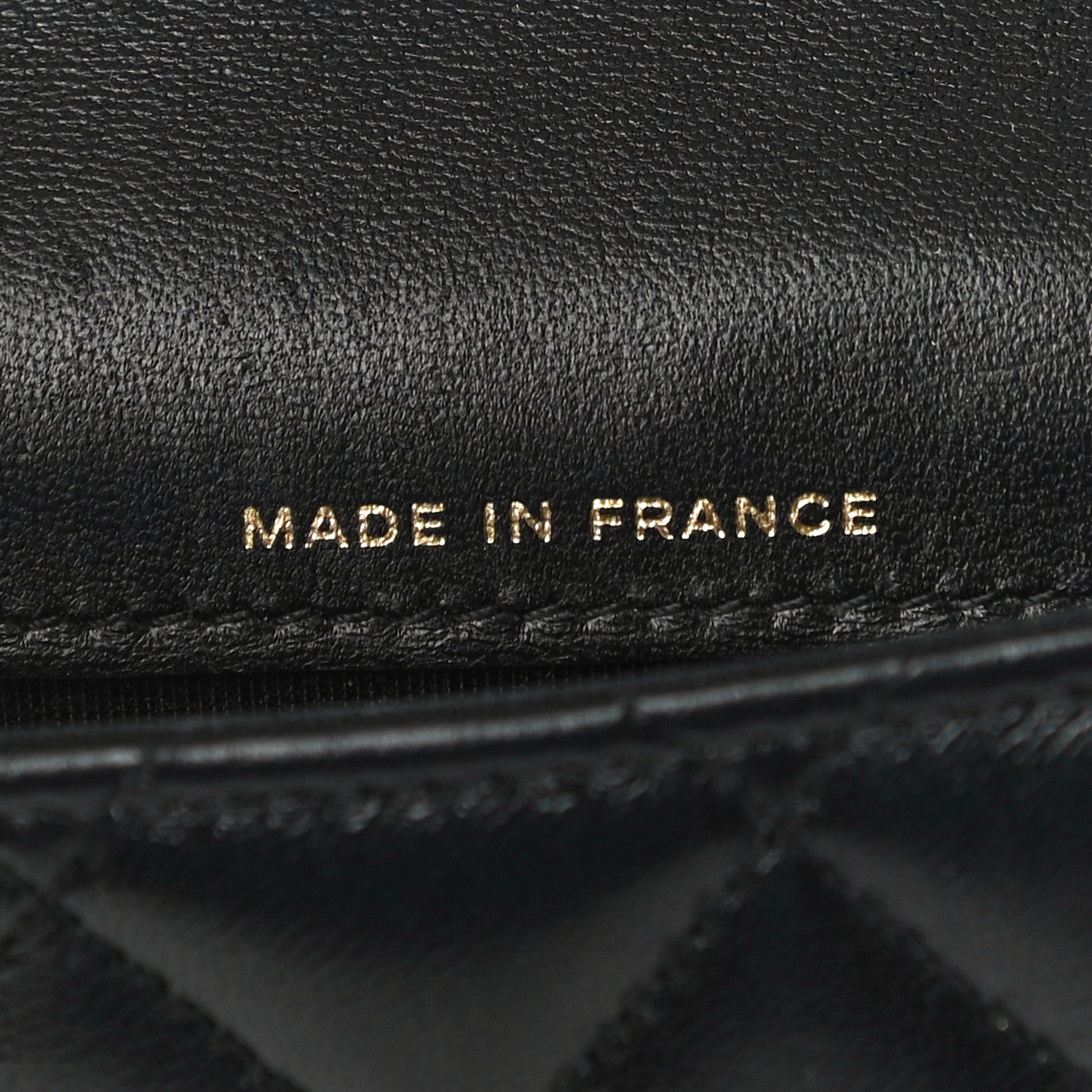 Chanel Lambskin Quilted Top Handle Flap Coin Purse With Chain Black 7 of 12