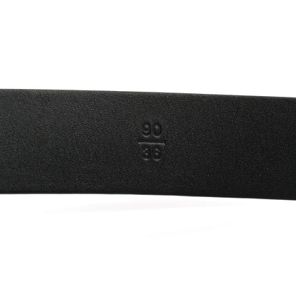Chanel Calfskin Crystal CC Starfall Belt 90 36 Black 6 of 7