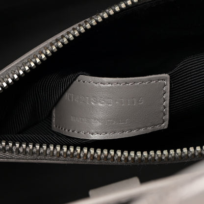 Saint Laurent Calfskin Crocodile Embossed Baby Sac De Jour Fog 8 of 14