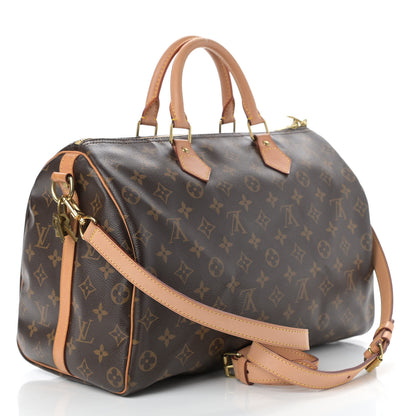 Louis Vuitton Monogram Speedy Bandouliere 35 3 of 11