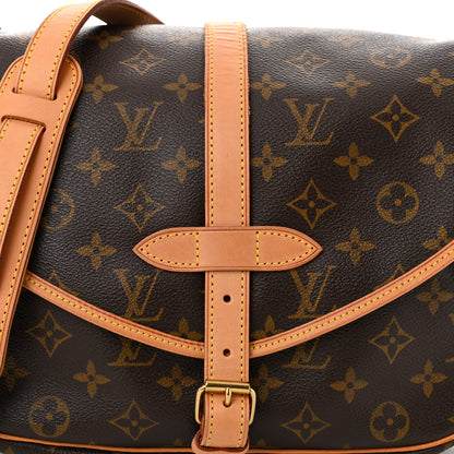 Louis Vuitton Monogram Saumur 30 8 of 10