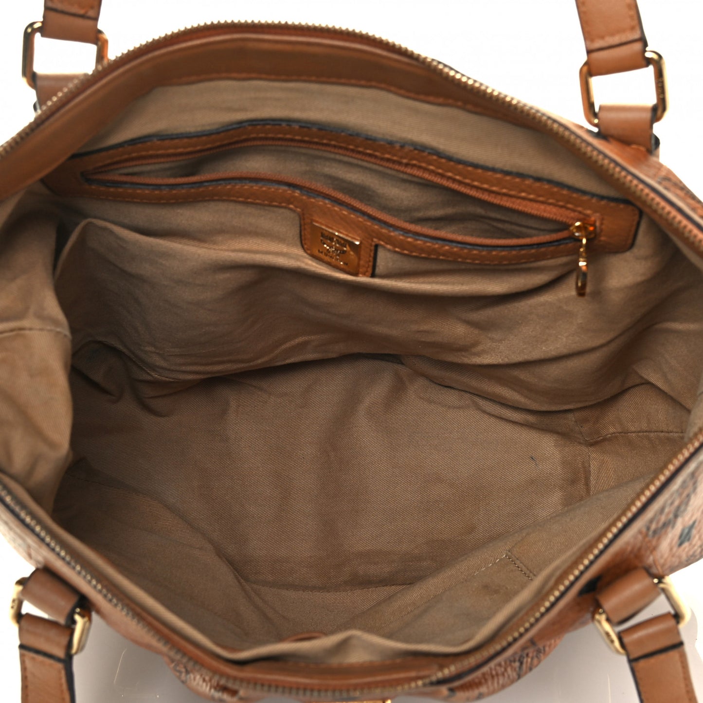 Visetos Medium Essentials Shopper Tote Cognac