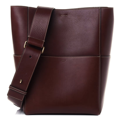 Celine Natural Calfskin Seau Sangle Bucket Bag Chestnut 1 of 4
