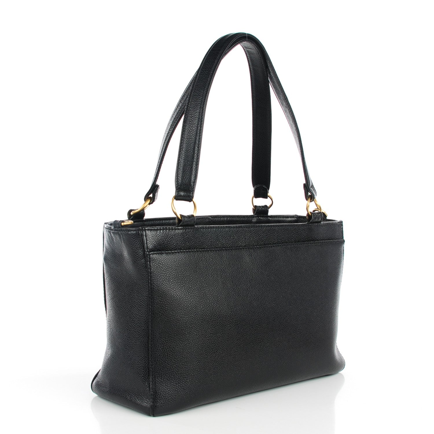 Chanel Caviar Timeless CC Shoulder Bag Black 3 of 7