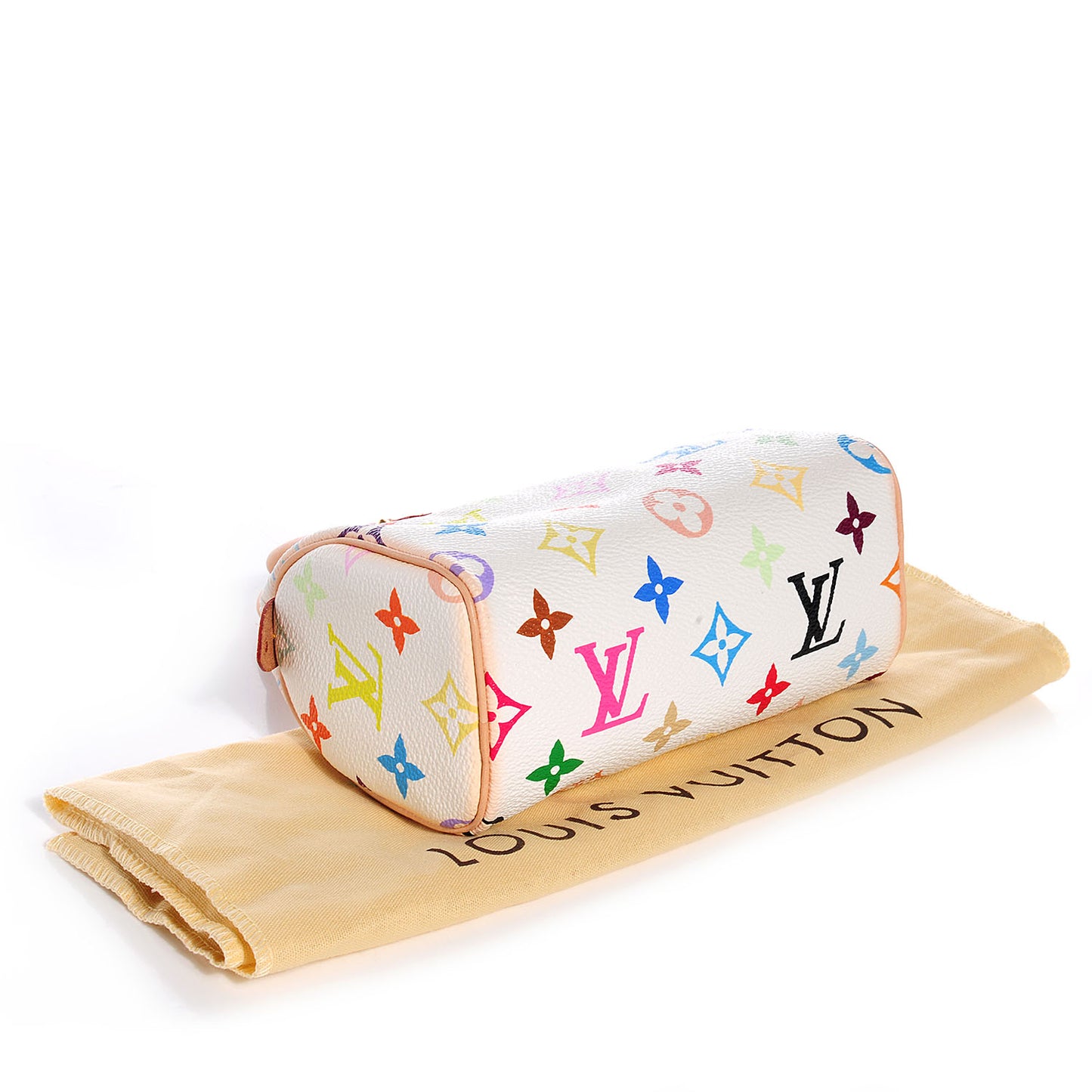 Monogram Multicolor Mini Sac HL Speedy White