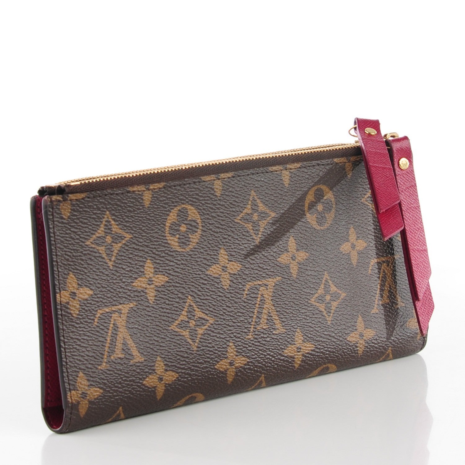 Louis Vuitton Monogram Adele Wallet Fuchsia 3 of 7