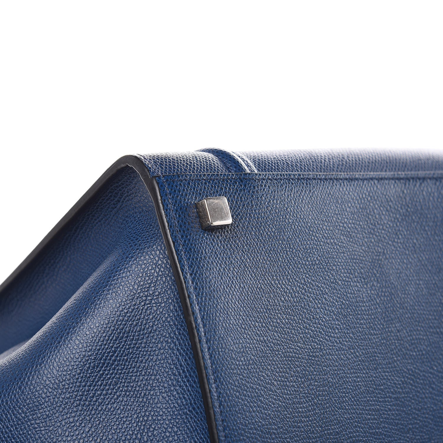 Celine Grained Calfskin Medium Phantom Luggage Deepsea 9 of 12