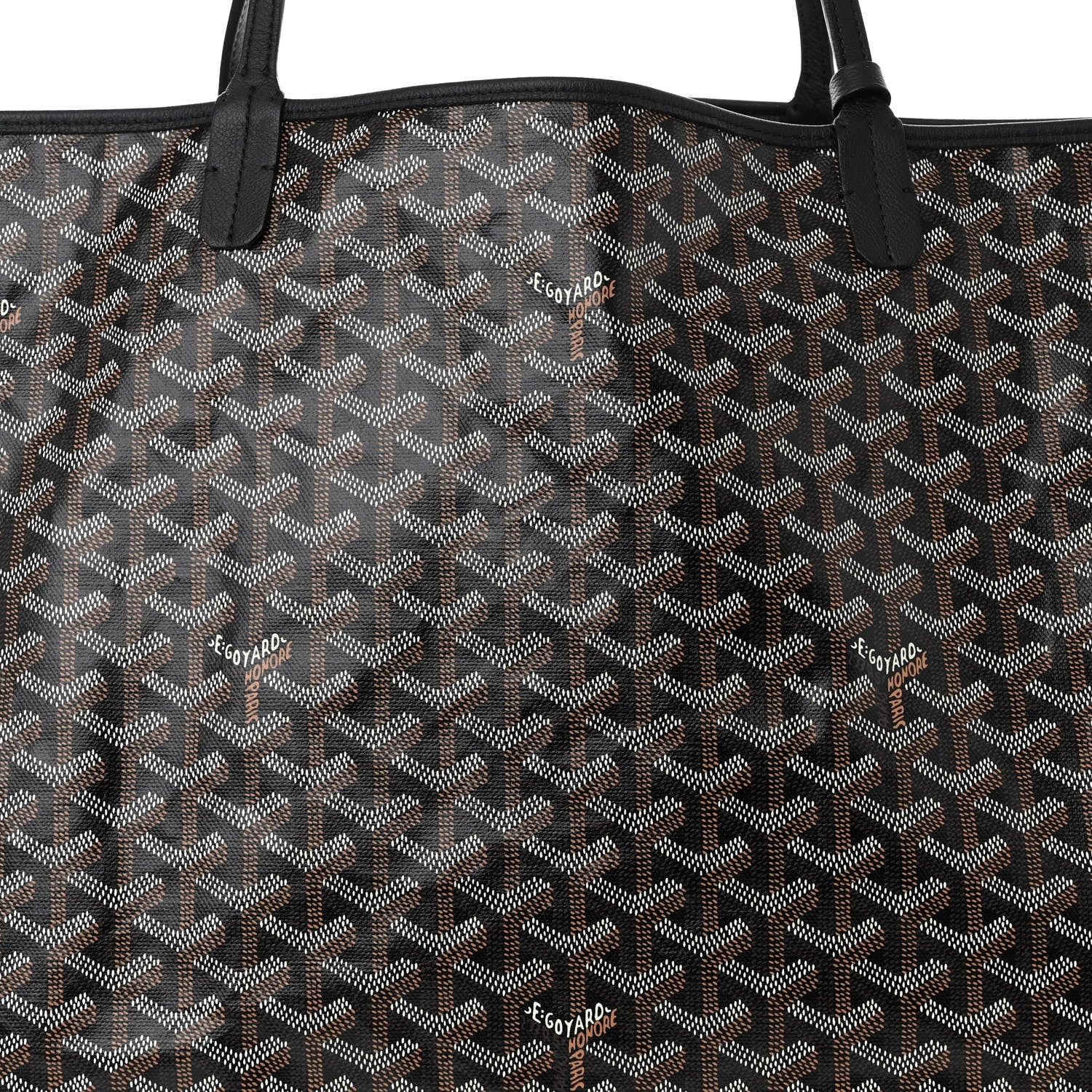 Goyard Goyardine Saint Louis GM Black 9 of 11