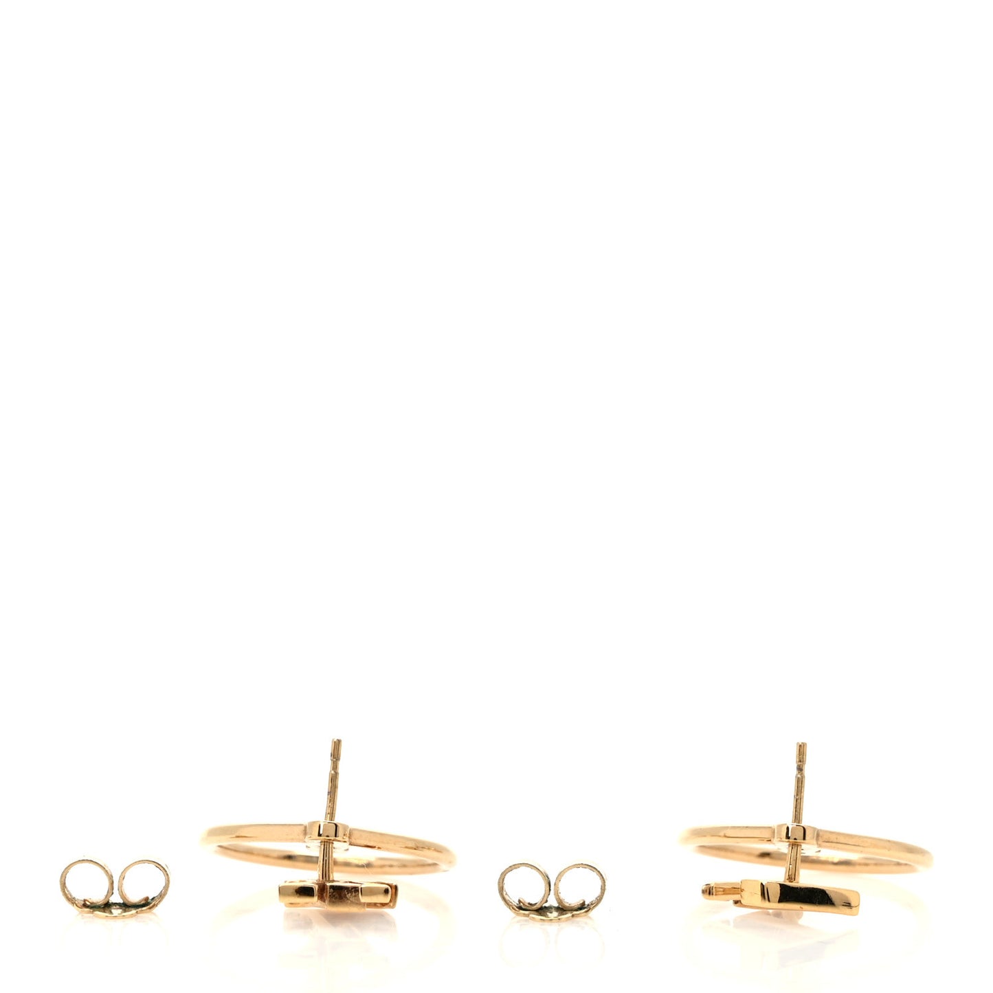 LV Eclipse Hoop Earrings Gold