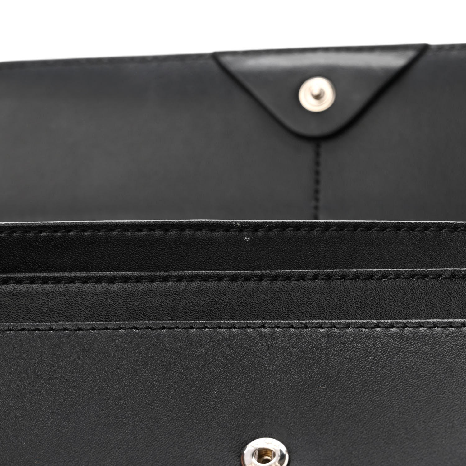 Fendi Vitello Liberty Fun Fair Studded Continental Wallet On Chain Black Multicolor 8 of 11