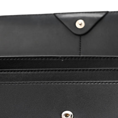Fendi Vitello Liberty Fun Fair Studded Continental Wallet On Chain Black Multicolor 8 of 11